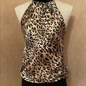 Sexy and comfortable Animal print (jaguar) sleeveless top!